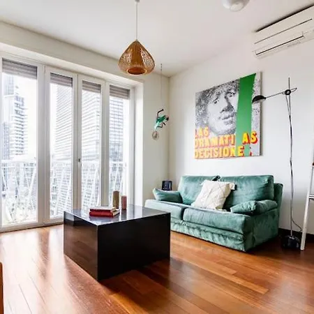 Amazing View Exclusive 9Th Floor Apartment Milan Exterior photo